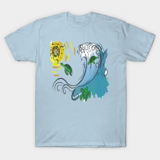 Three Little Turtles T-Shirt